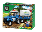 Klocki BLOCKI – MyFarm Traktor z beczkowozem KB0355